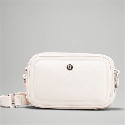 lululemon camera bag white opal